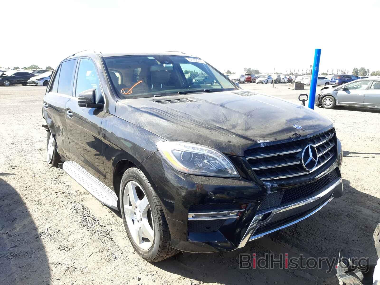 Photo 4JGDA5JB2EA341831 - MERCEDES-BENZ M-CLASS 2014