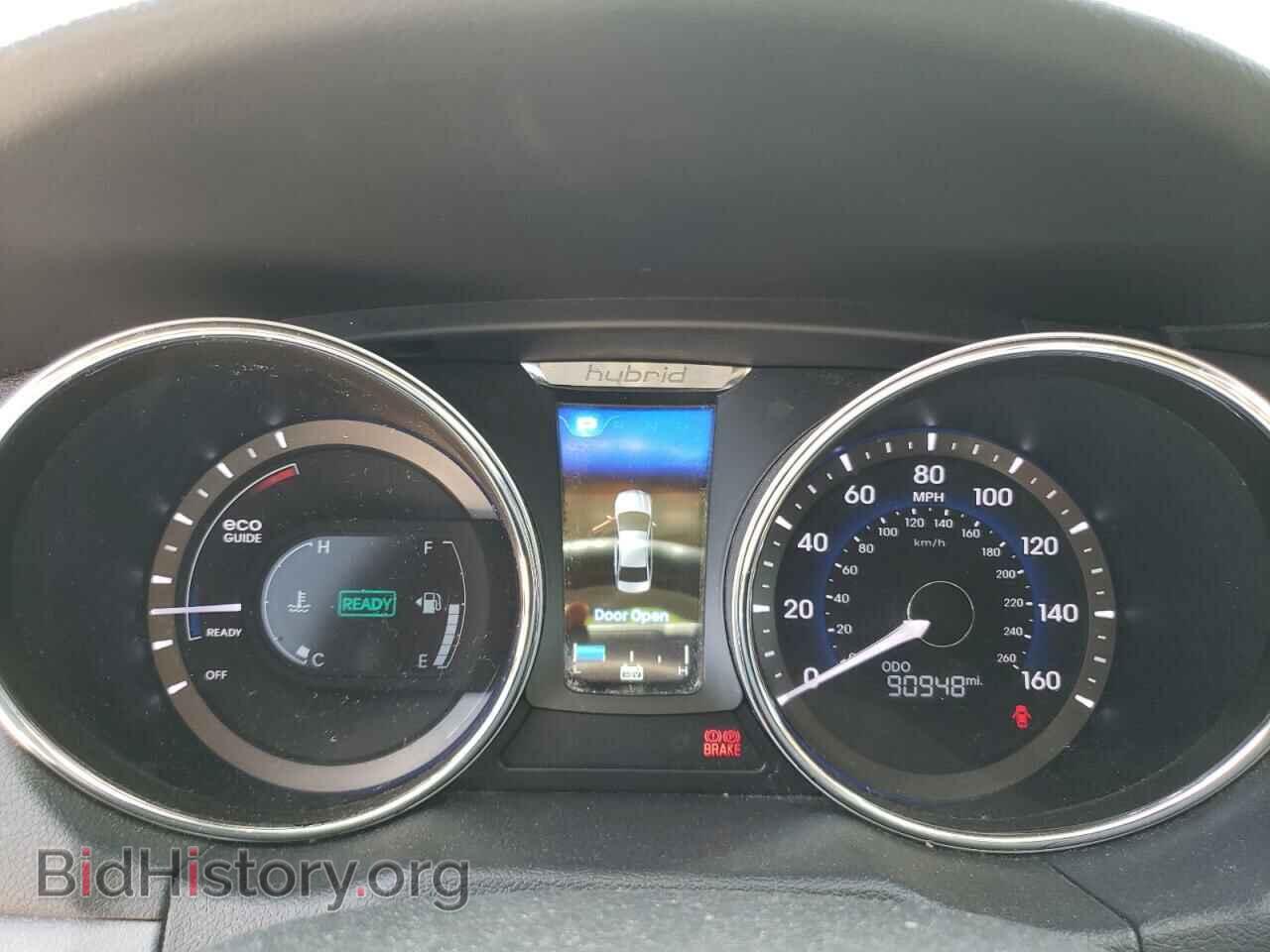 2014 HYUNDAI SONATA - VIN: KMHEC4A40EA115152 - Фото 9