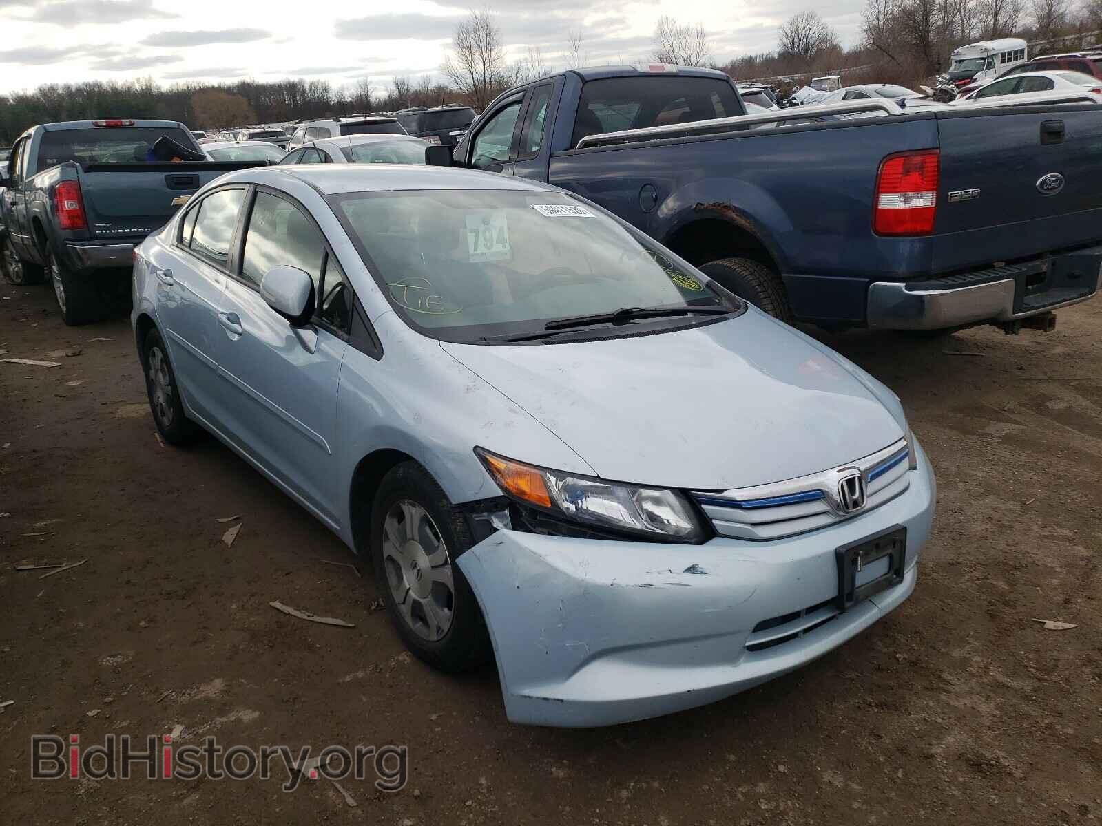 Photo JHMFB4F23CS006256 - HONDA CIVIC 2012