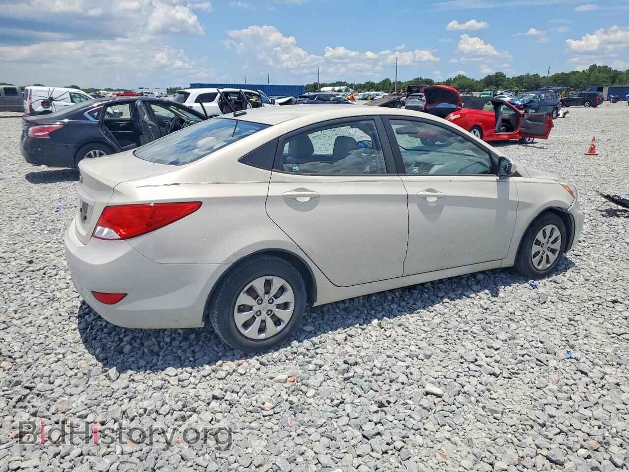 2016 HYUNDAI ACCENT - VIN: KMHCT4AE3GU004838 - Фото 3