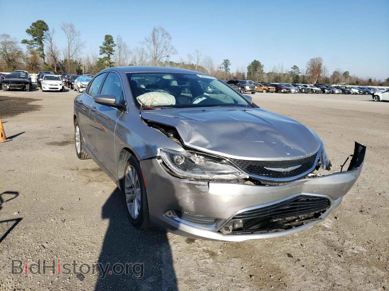 Фотография 1C3CCCAB8FN603784 - CHRYSLER 200 2015