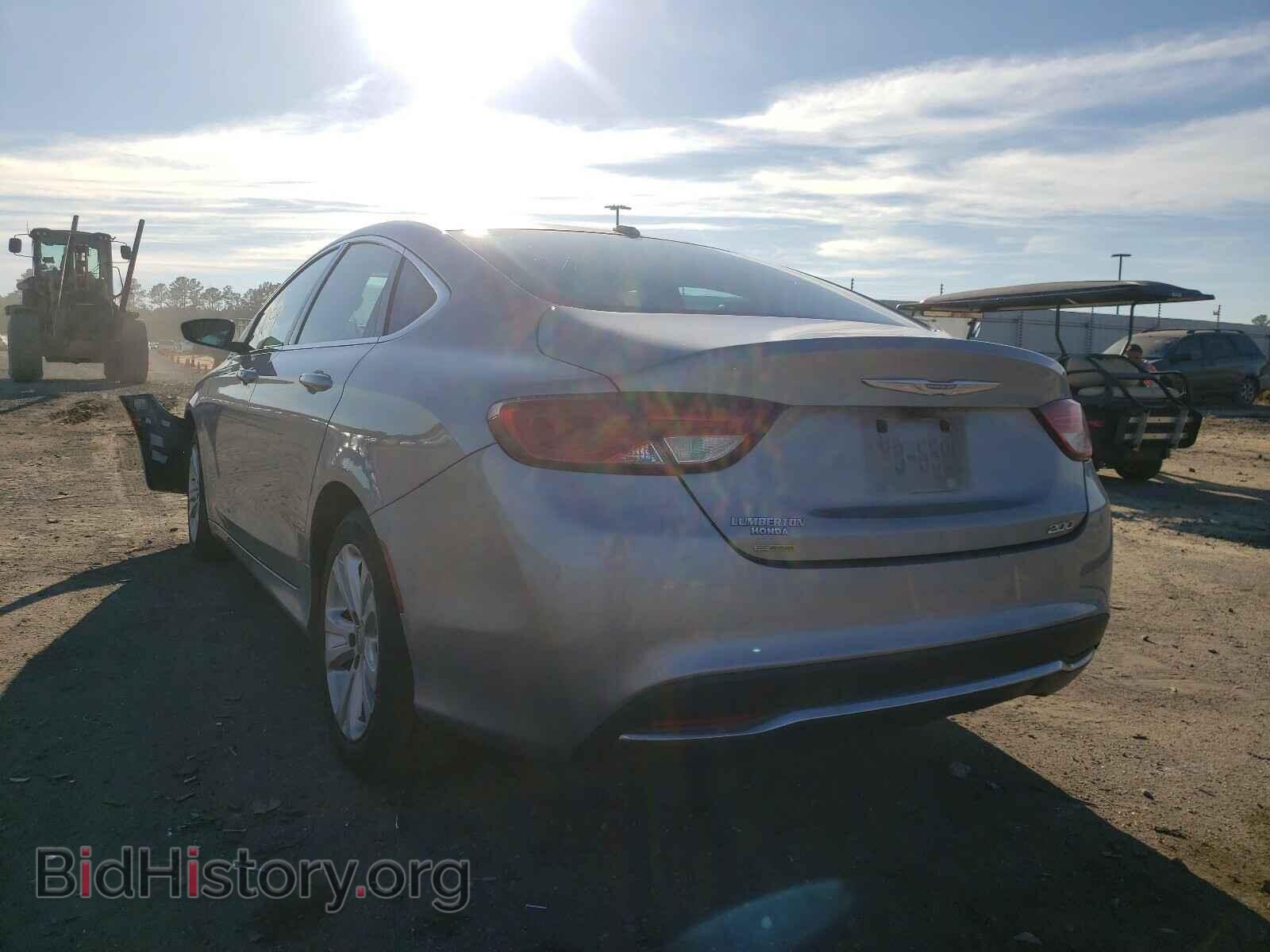 2015 CHRYSLER 200 - VIN: 1C3CCCAB8FN603784 - Фото 3