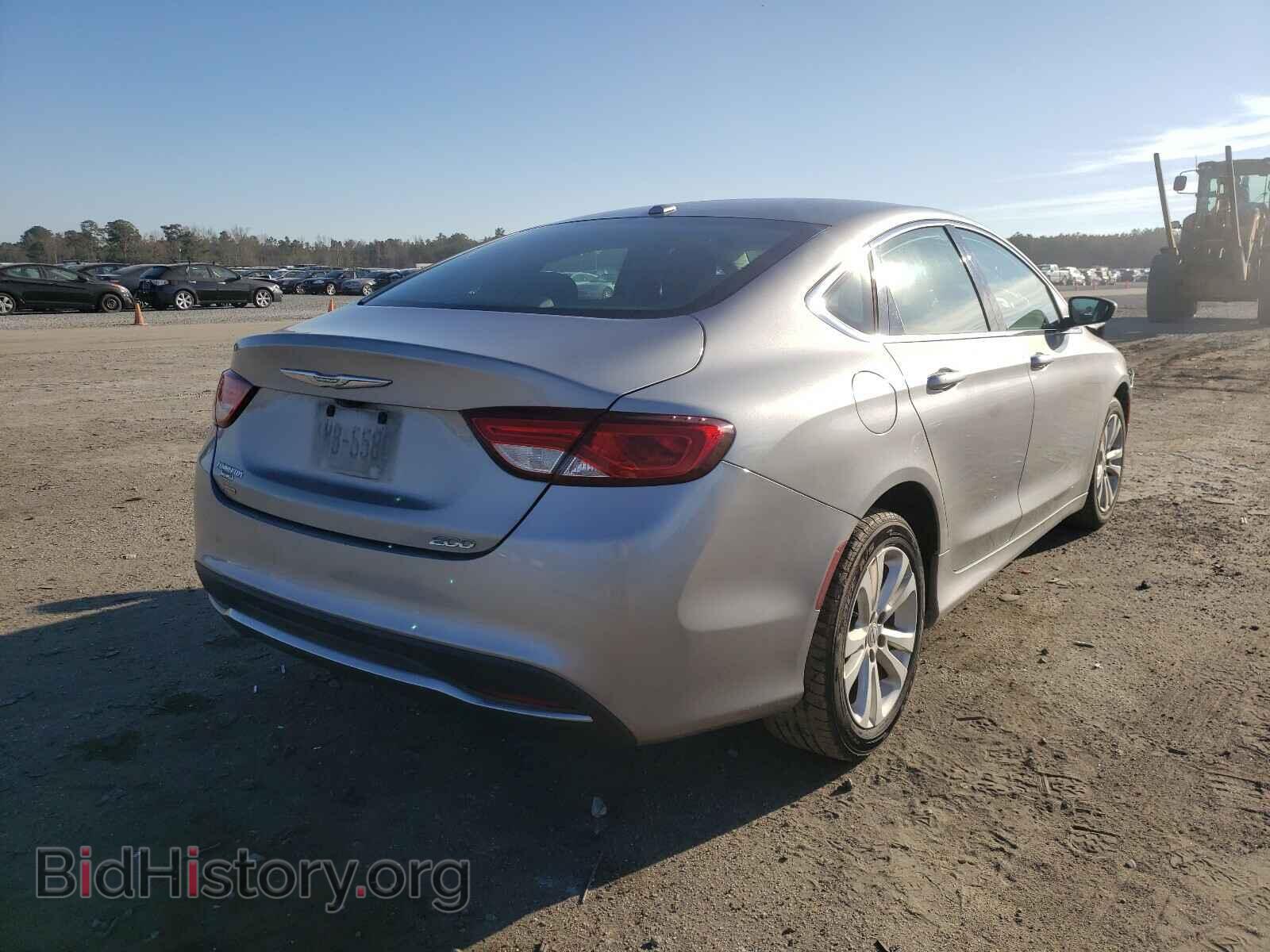 2015 CHRYSLER 200 - VIN: 1C3CCCAB8FN603784 - Фото 4