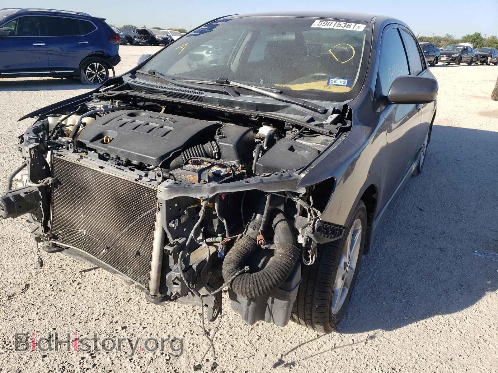 2011 TOYOTA COROLLA - VIN: 2T1BU4EE0BC600048 - Фото 2