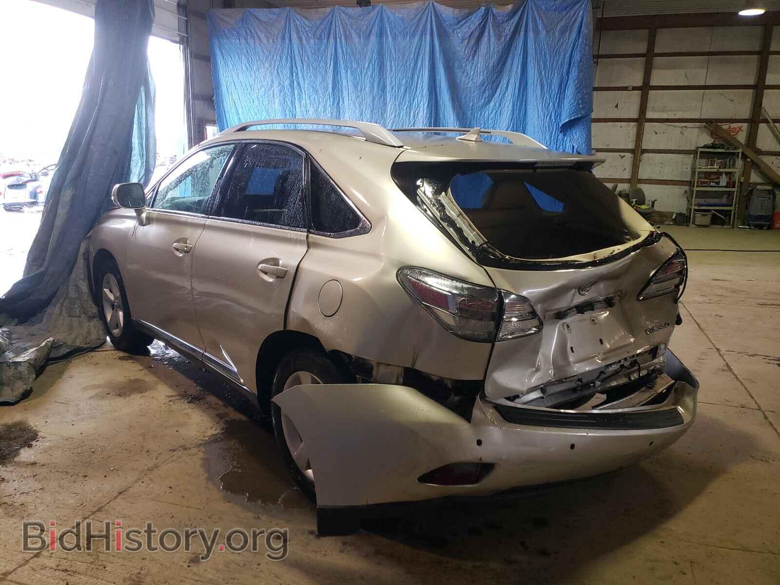 2012 LEXUS RX350 - VIN: 2T2BK1BA6CC128201 - Фото 3