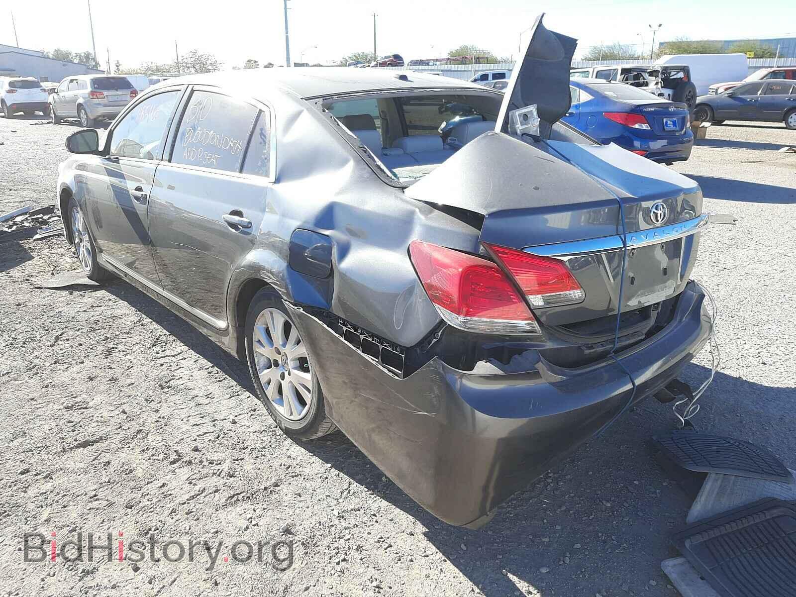 2012 TOYOTA AVALON - VIN: 4T1BK3DB2CU449561 - Фото 3