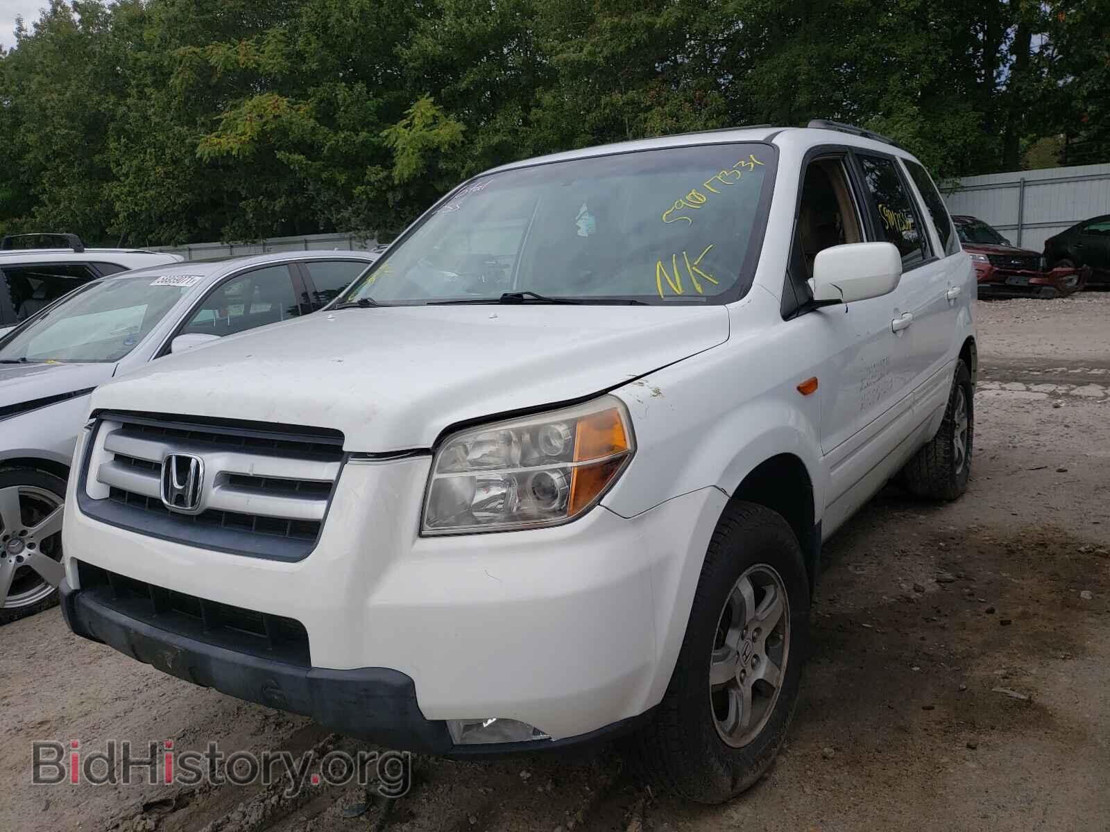 2008 HONDA PILOT - VIN: 5FNYF185X8B010233 - Фото 2