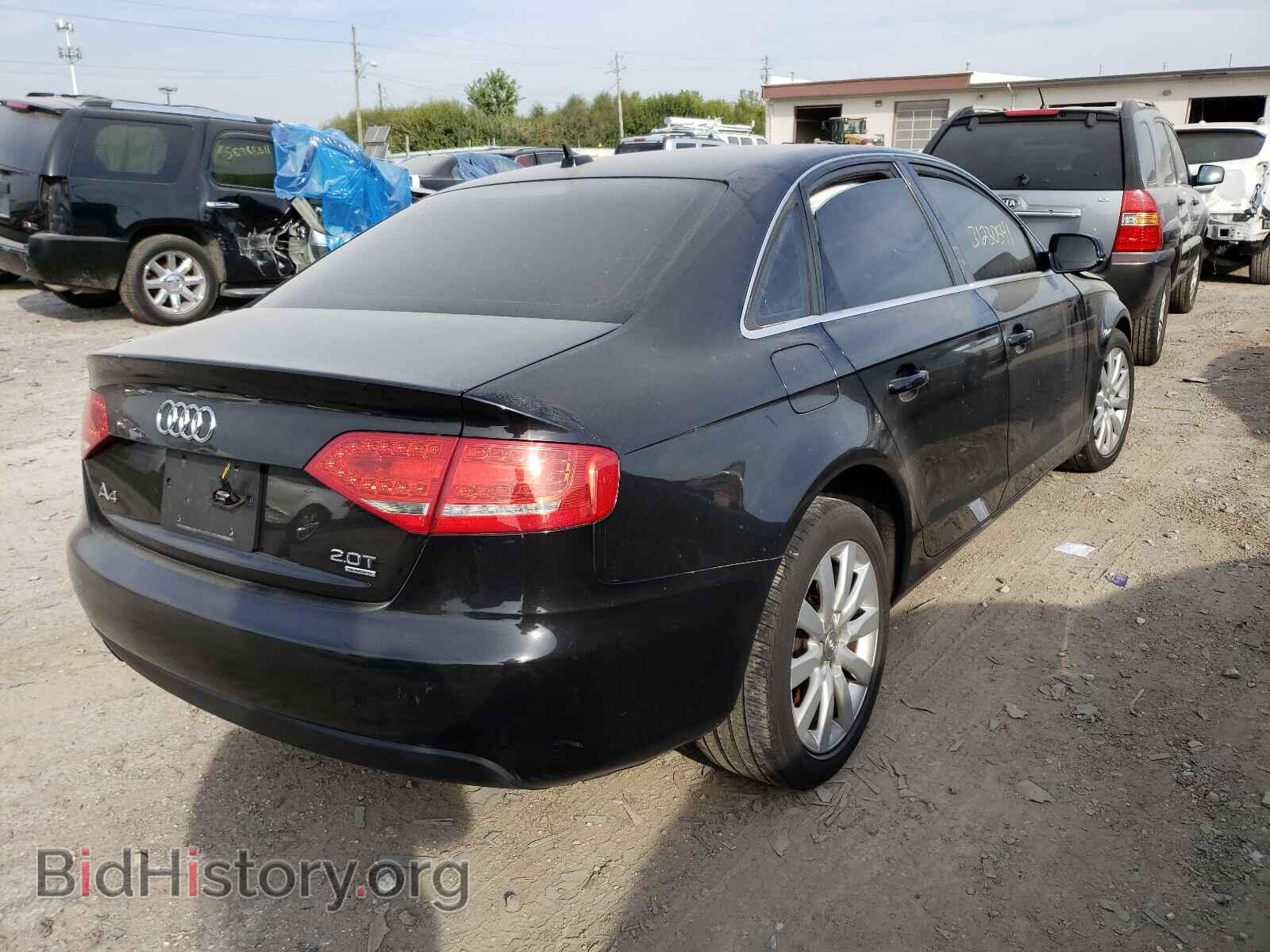 2011 AUDI A4 - VIN: WAUFFAFL2BN012606 - Фото 4