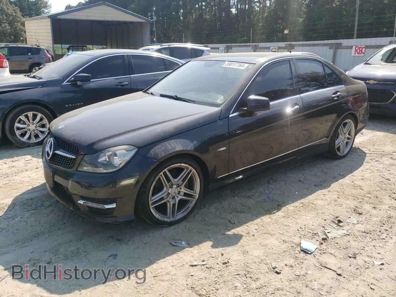 Фотография WDDGF4HB2CR195924 - MERCEDES-BENZ C-CLASS 2012