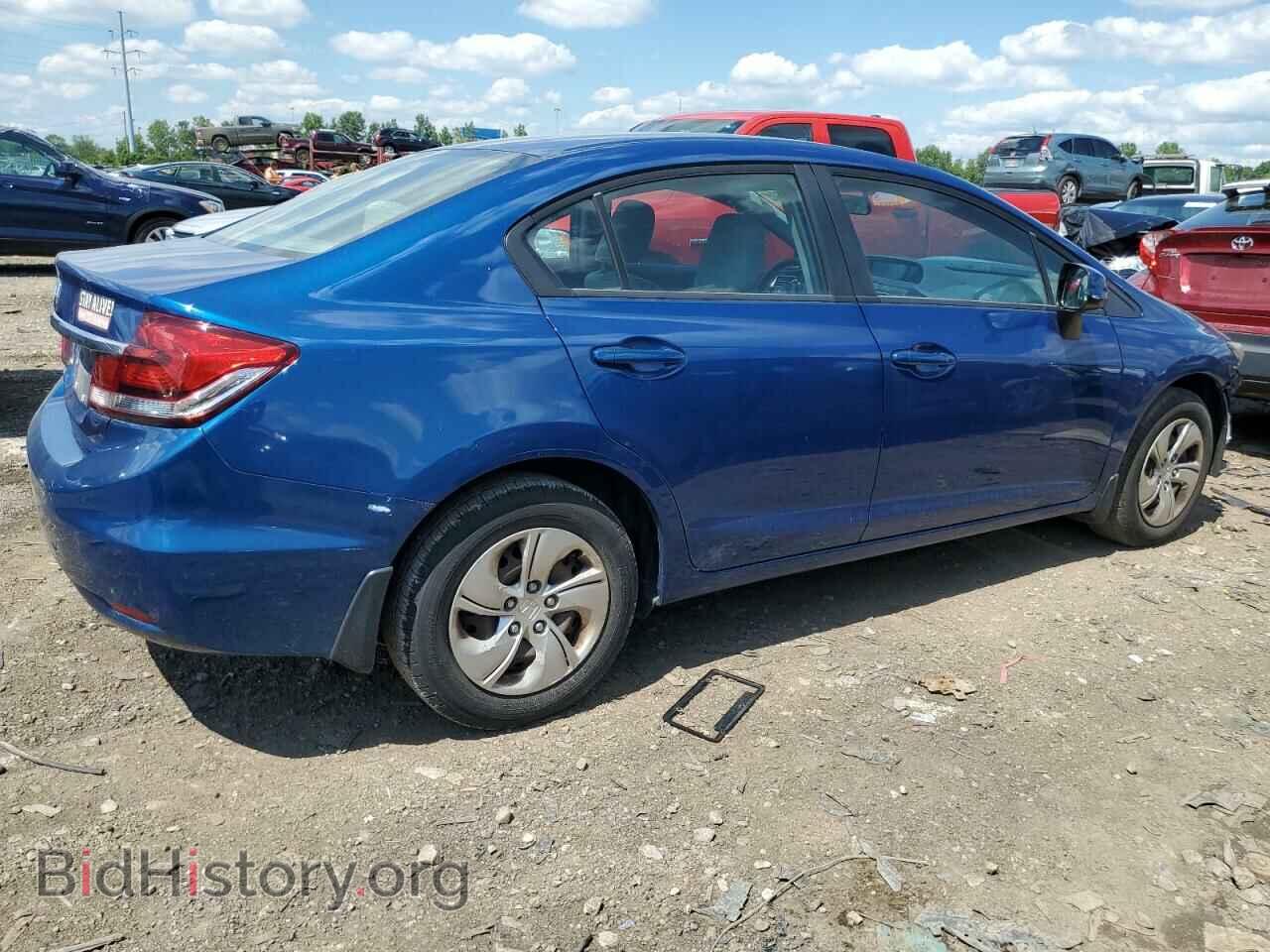 2013 HONDA CIVIC - VIN: 19XFB2F51DE000993 - Фото 3