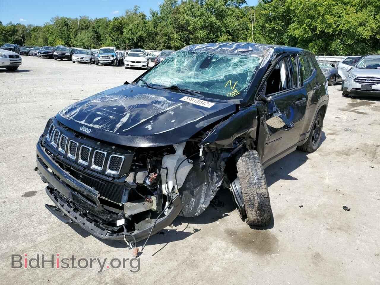 2020 JEEP COMPASS - VIN: 3C4NJDAB1LT135411 - Фото 2
