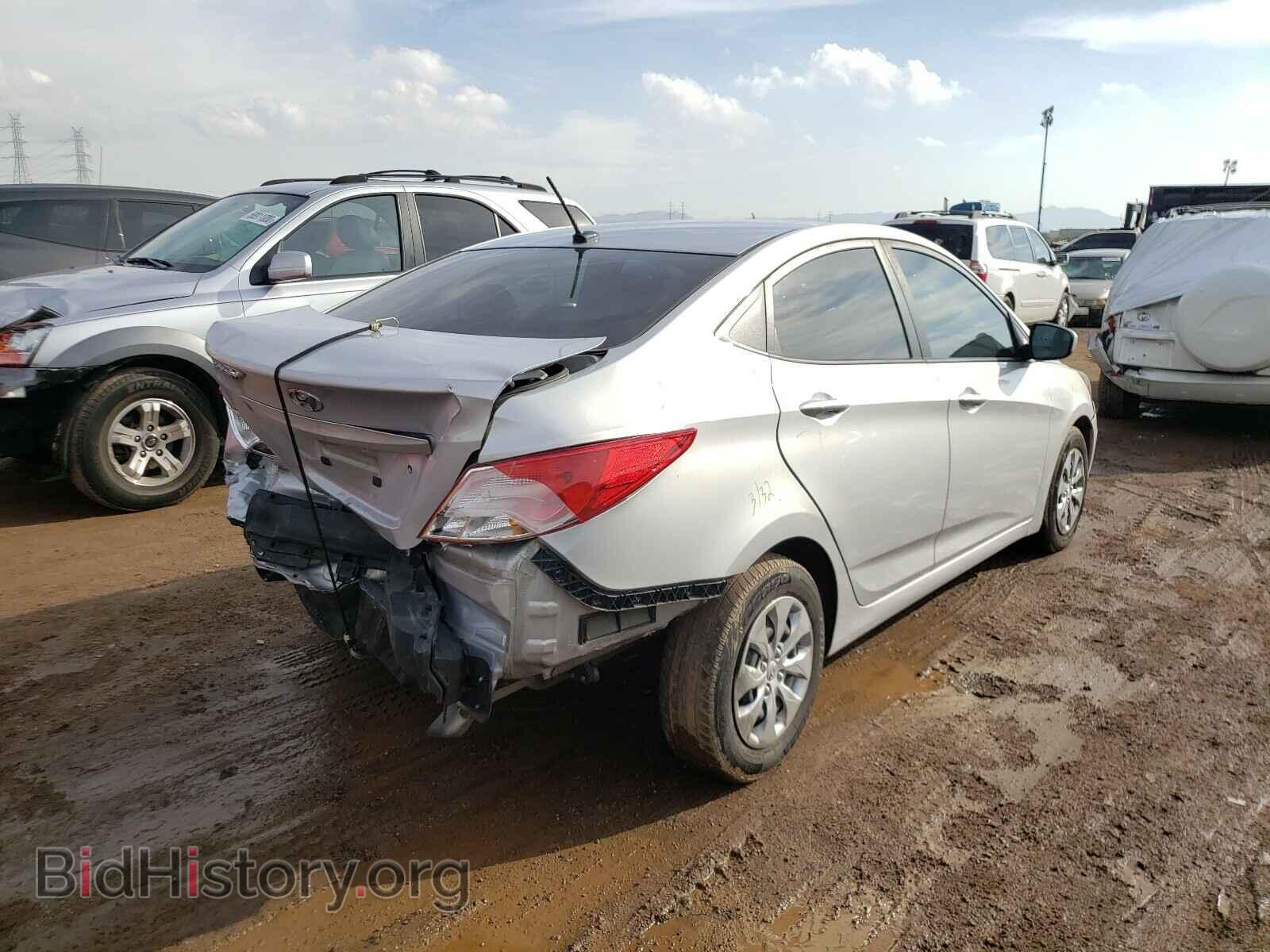 2016 HYUNDAI ACCENT - VIN: KMHCT4AE8GU124005 - Фото 4