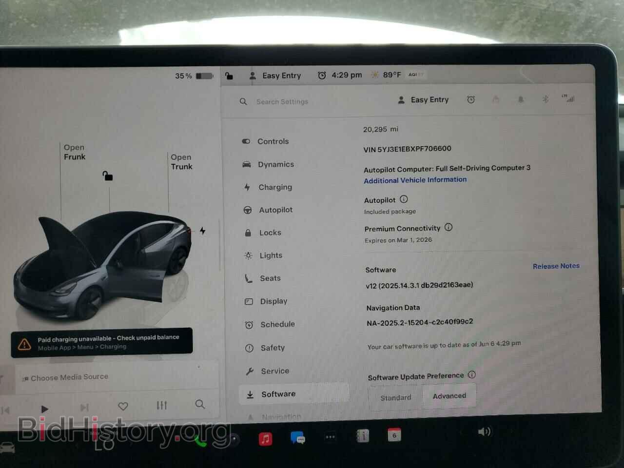2023 TESLA MODEL 3 - VIN: 5YJ3E1EBXPF706600 - Фото 9