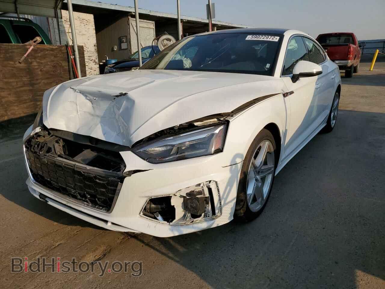 2021 AUDI A5 - VIN: WAUDACF57MA015871 - Фото 2
