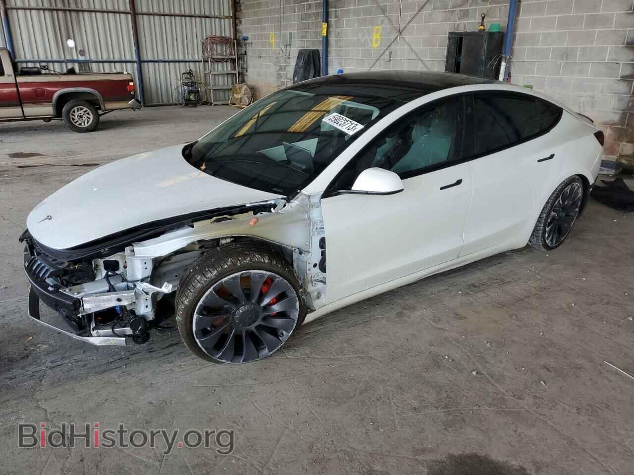 Photo 5YJ3E1EC2MF914488 - TESLA MODEL 3 2021