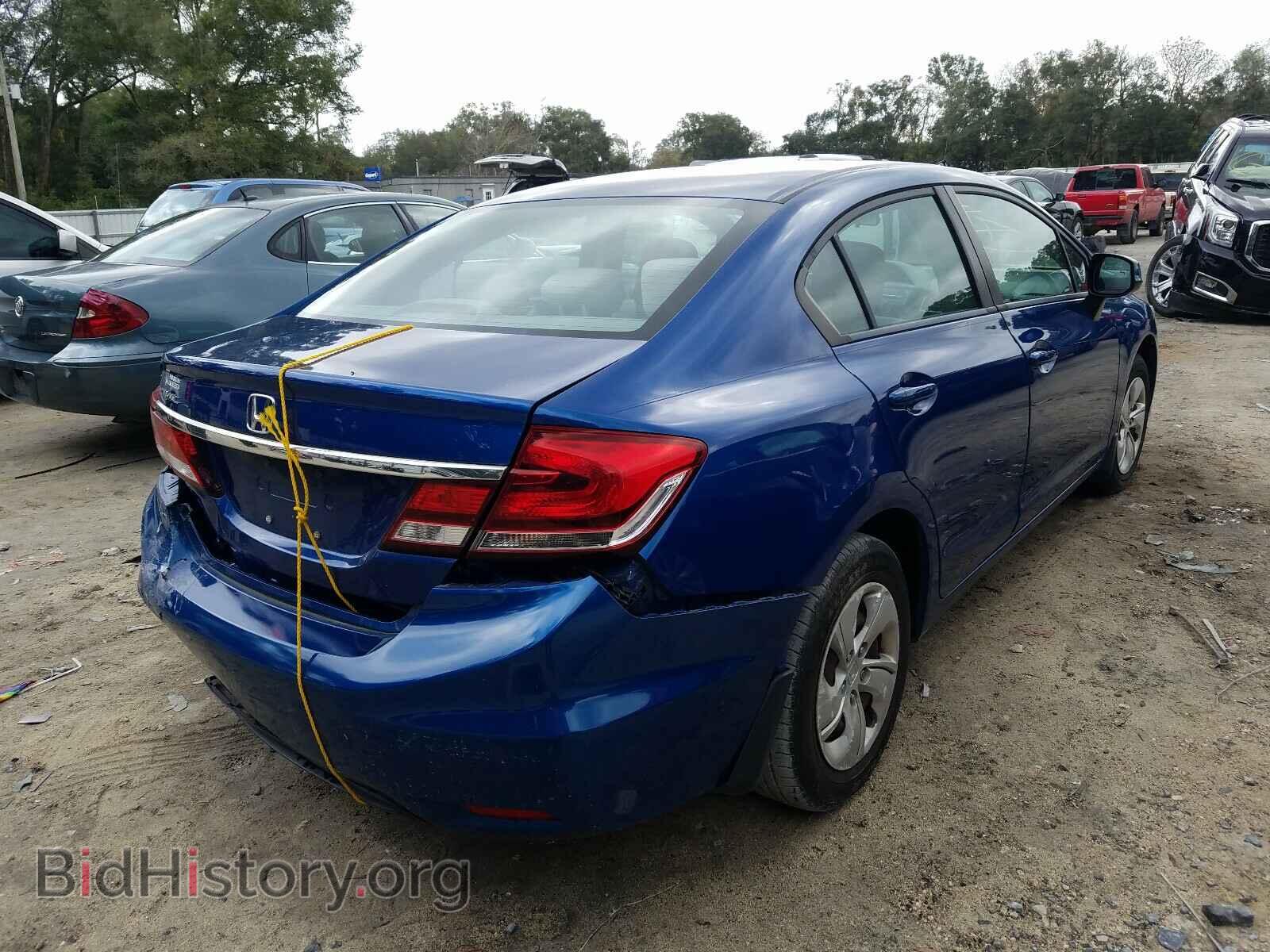 2013 HONDA CIVIC - VIN: 19XFB2F53DE004804 - Фото 4