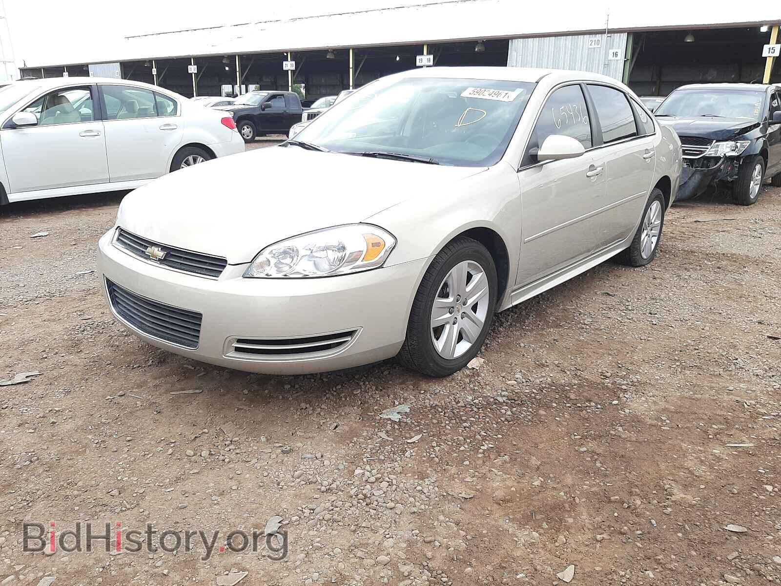 2011 CHEVROLET IMPALA - VIN: 2G1WA5EK2B1329992 - Фото 2