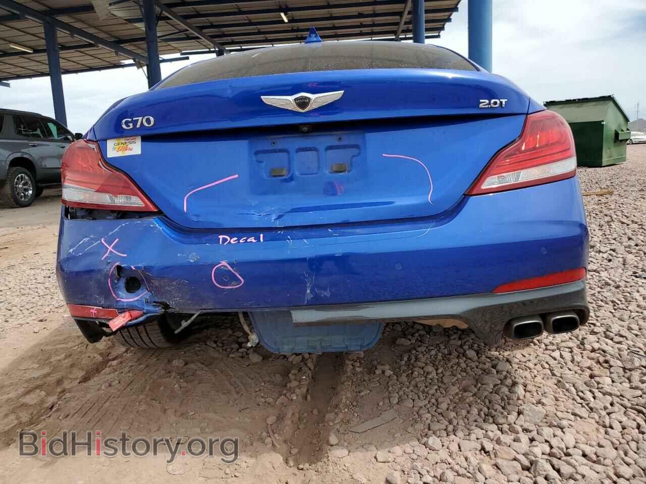 2020 GENESIS G70 - VIN: KMTG44LA6LU048650 - Фото 6