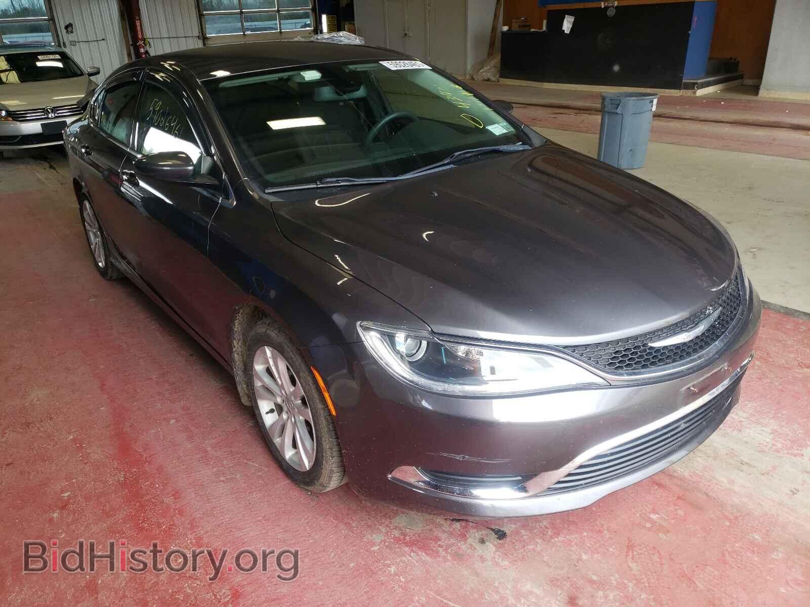 Фотография 1C3CCCAB8GN101116 - CHRYSLER 200 2016