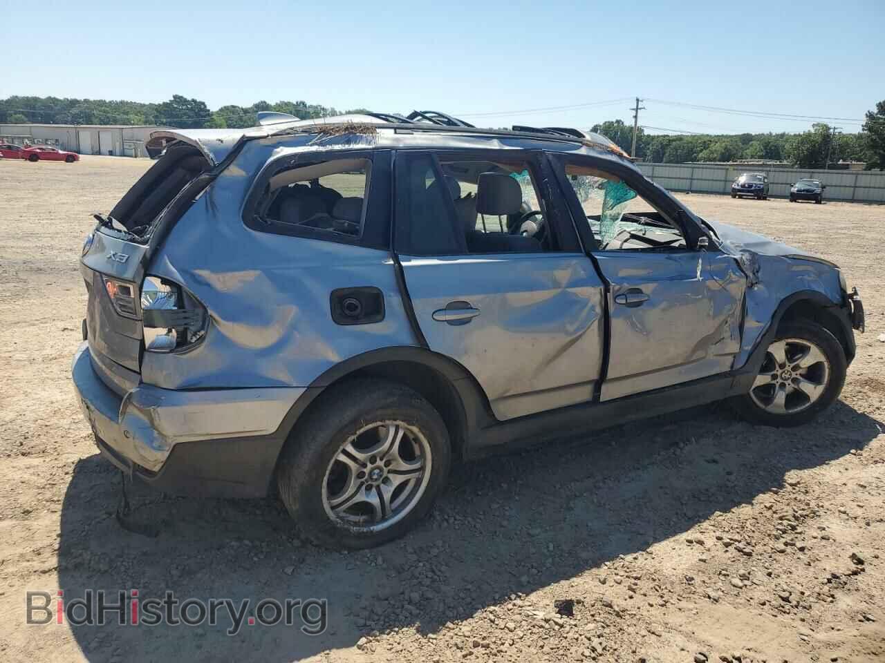 2007 BMW X3 - VIN: WBXPC93417WF00738 - Фото 3