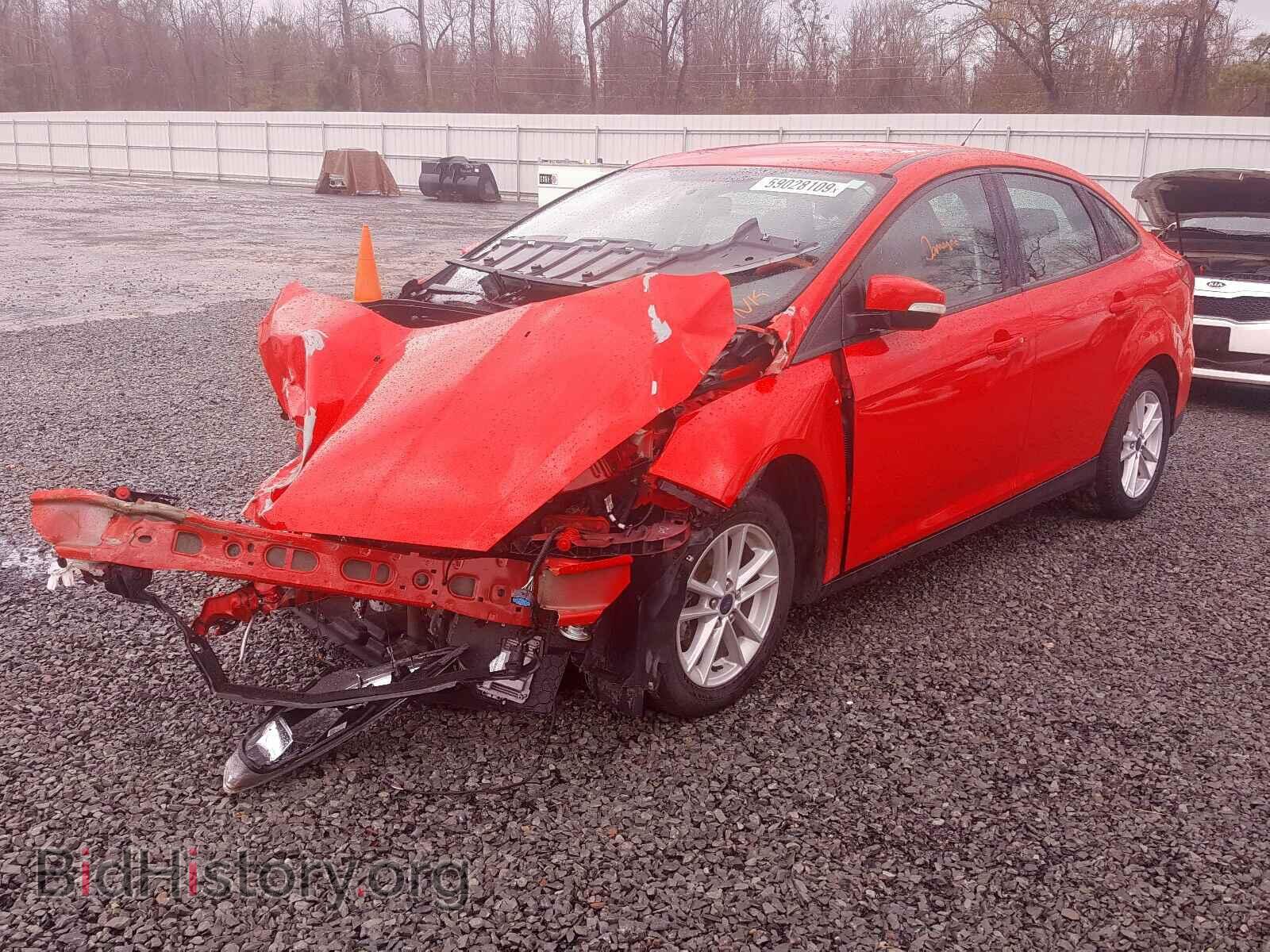 2017 FORD FOCUS - VIN: 1FADP3F25HL237722 - Фото 2