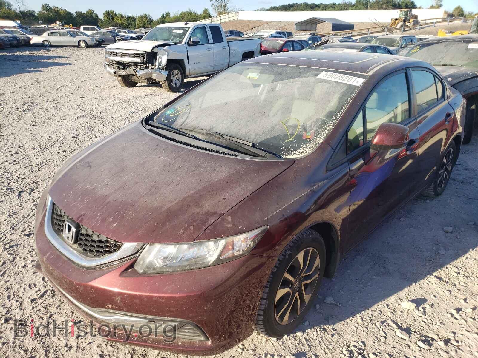 2013 HONDA CIVIC - VIN: 19XFB2F88DE237989 - Фото 2