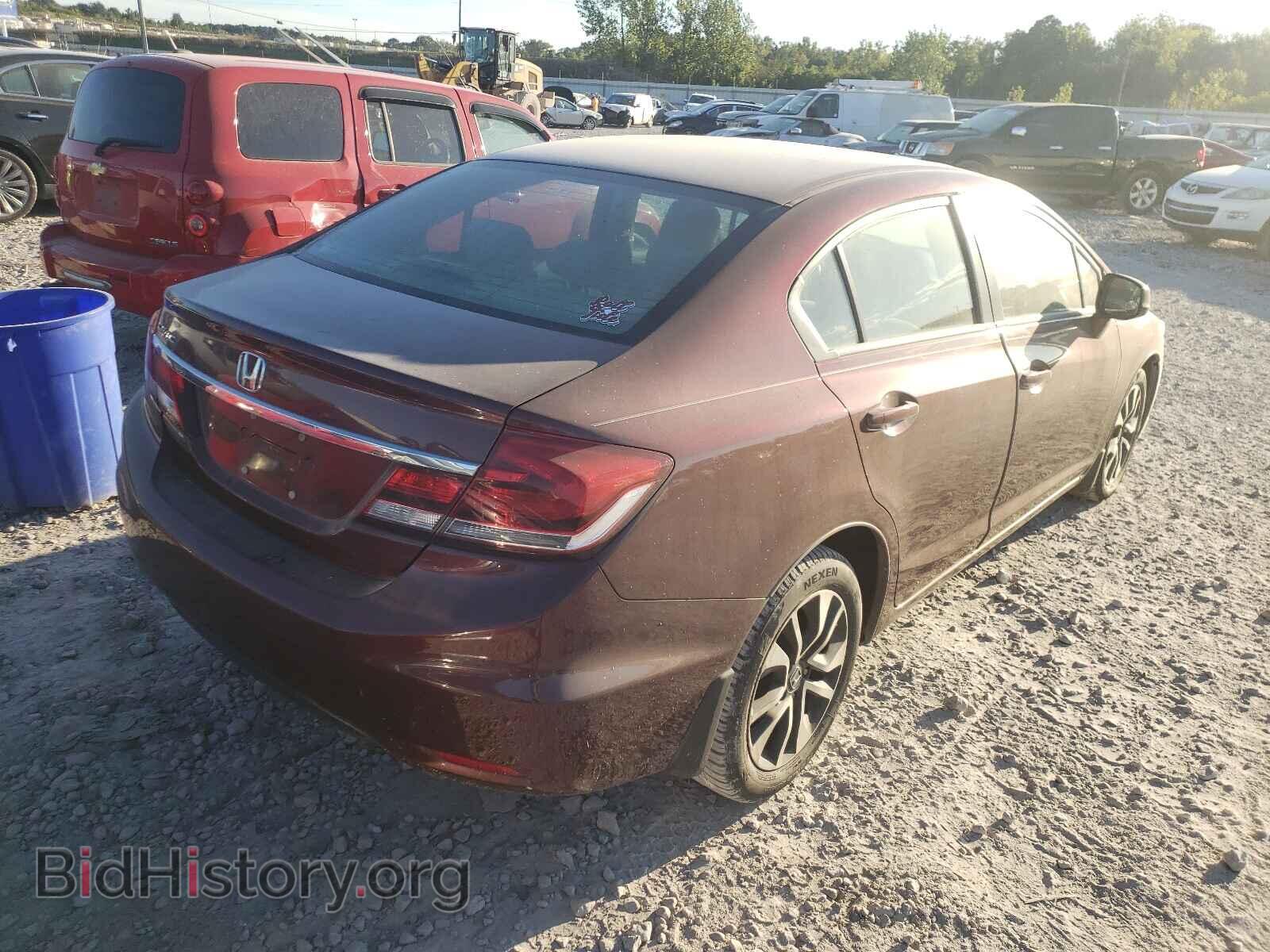 2013 HONDA CIVIC - VIN: 19XFB2F88DE237989 - Фото 4