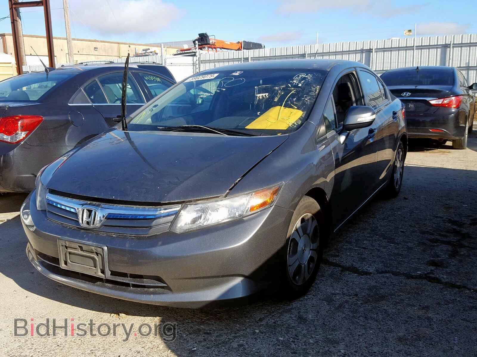 2012 HONDA CIVIC - VIN: JHMFB4F34CS002340 - Фото 2