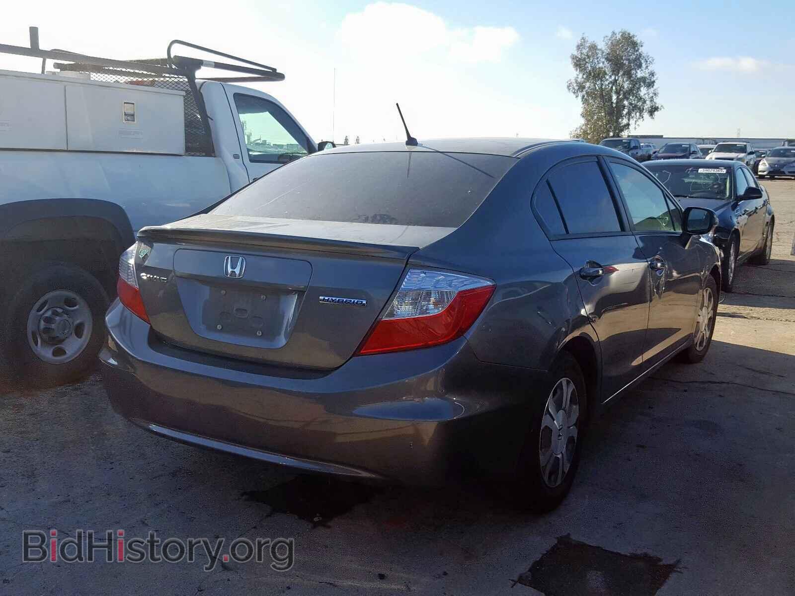 2012 HONDA CIVIC - VIN: JHMFB4F34CS002340 - Фото 4
