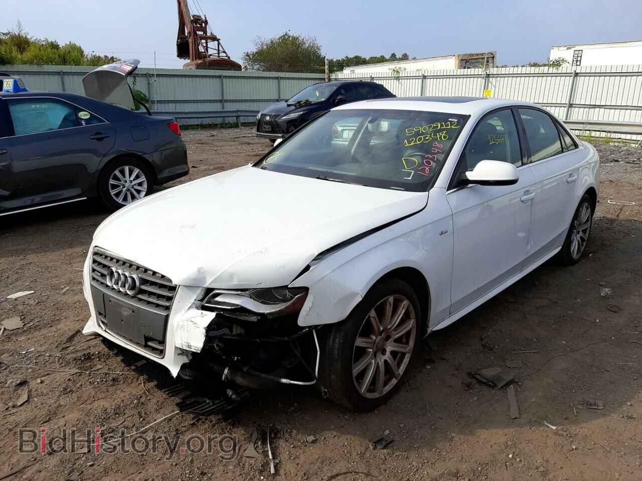 2012 AUDI A4 - VIN: WAUFFAFL8CA120348 - Фото 2