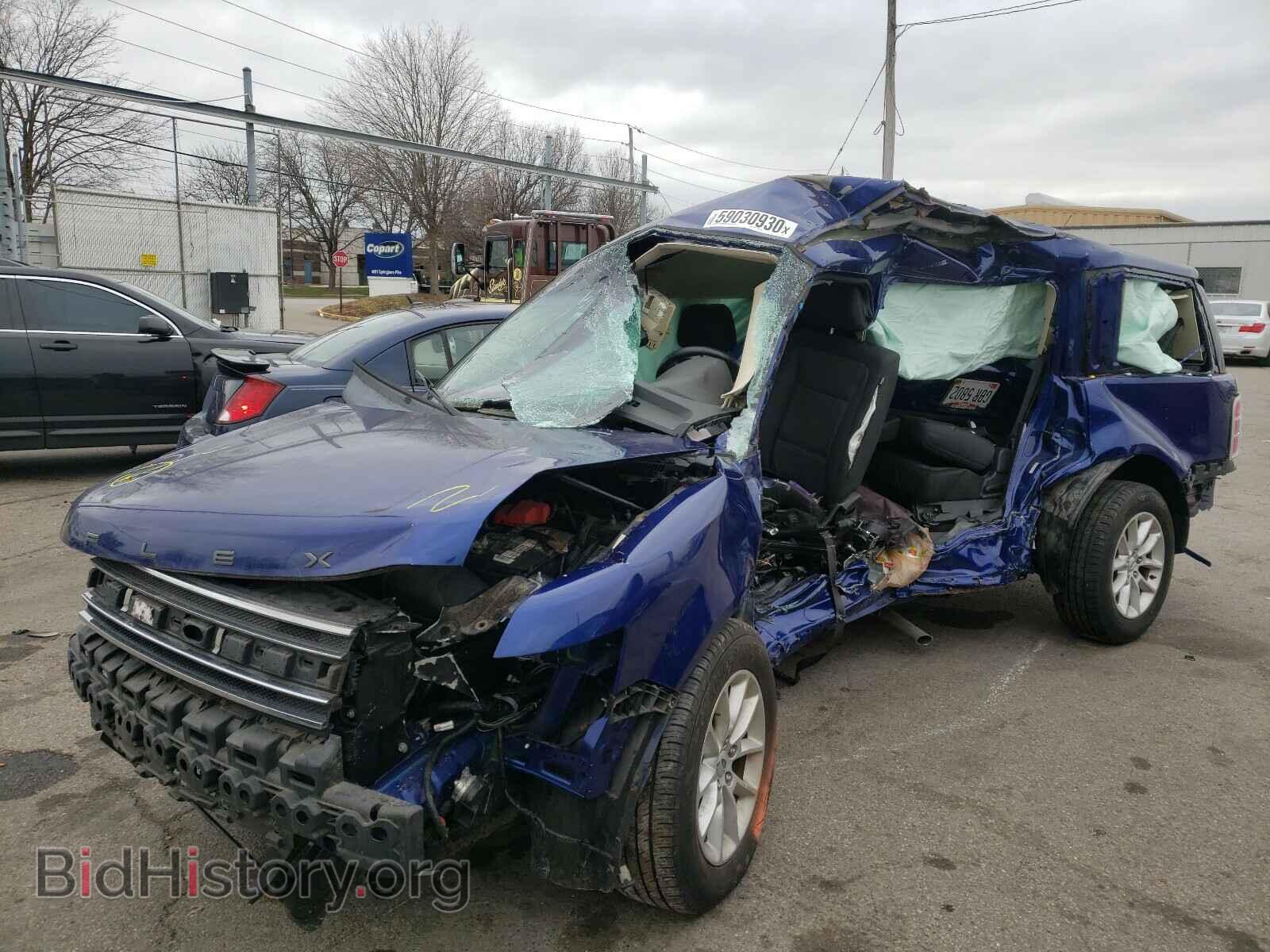 2013 FORD FLEX - VIN: 2FMGK5B87DBD10400 - Фото 2