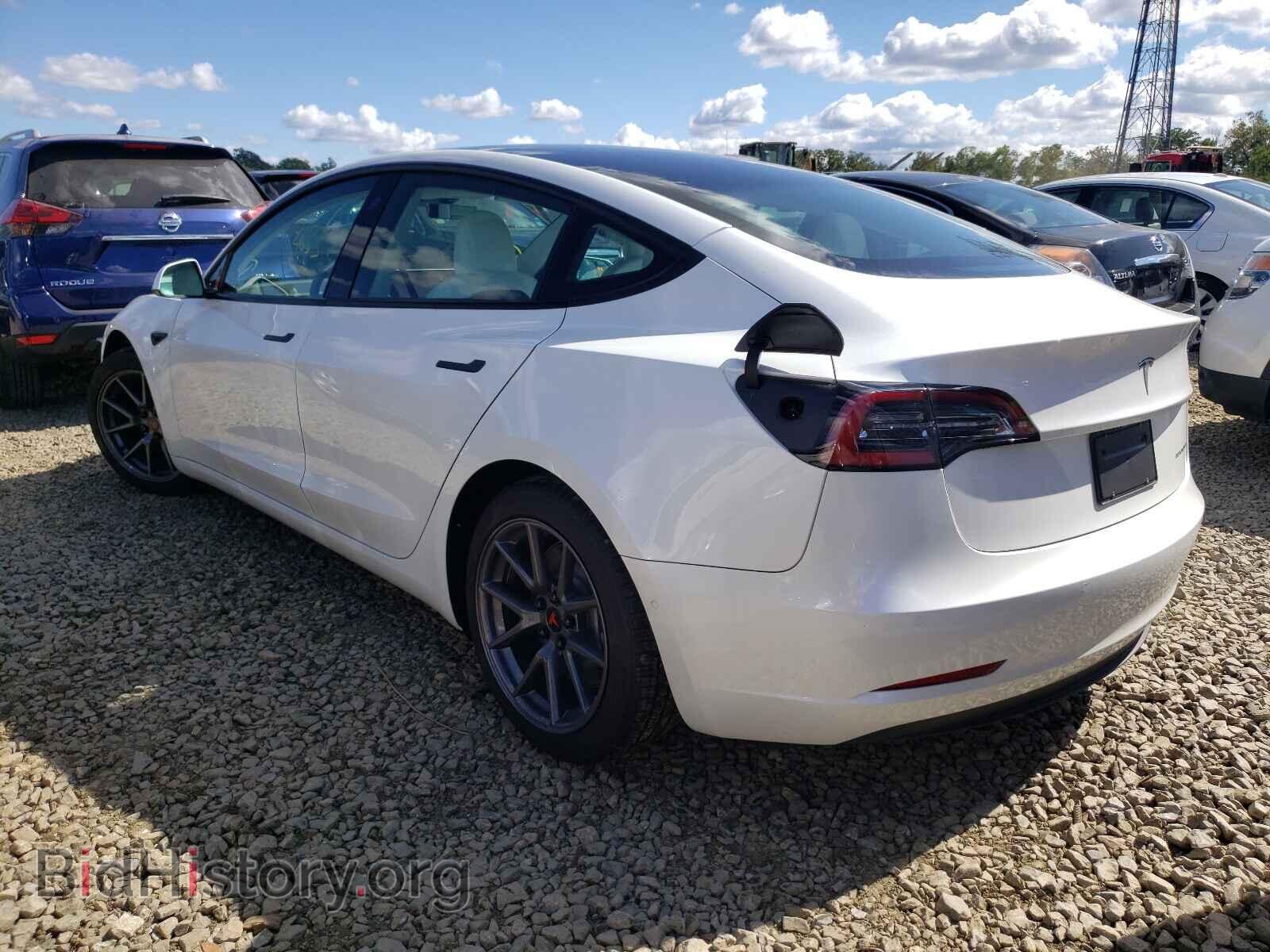 2021 TESLA MODEL 3 - VIN: 5YJ3E1EB1MF975872 - Фото 3