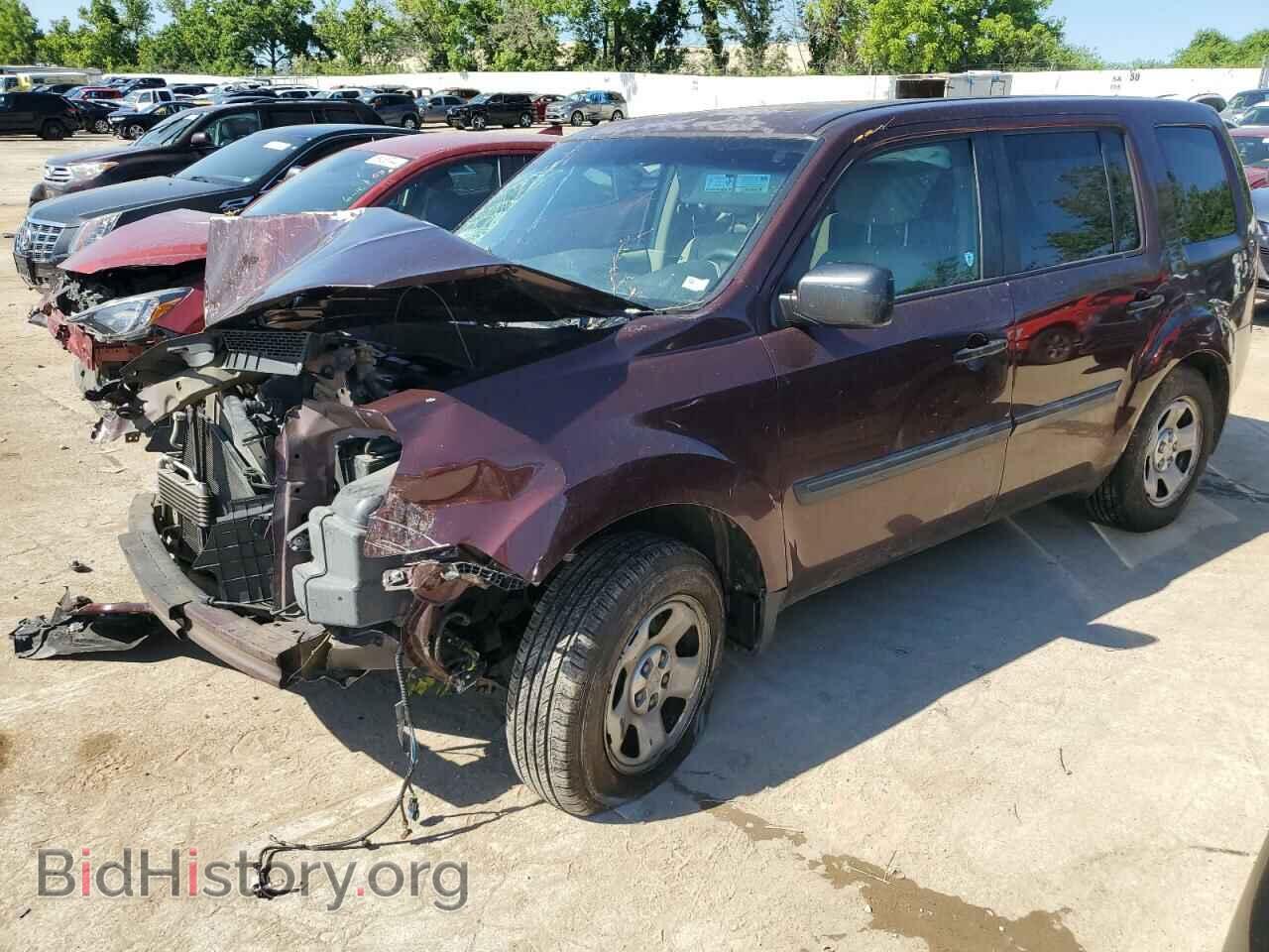 Photo 5FNYF4H22EB044363 - HONDA PILOT 2014