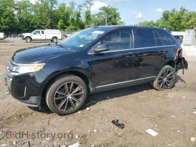 2012 Ford EDGE Limited, black — VIN 2FMDK4KCXCBA32141, Copart