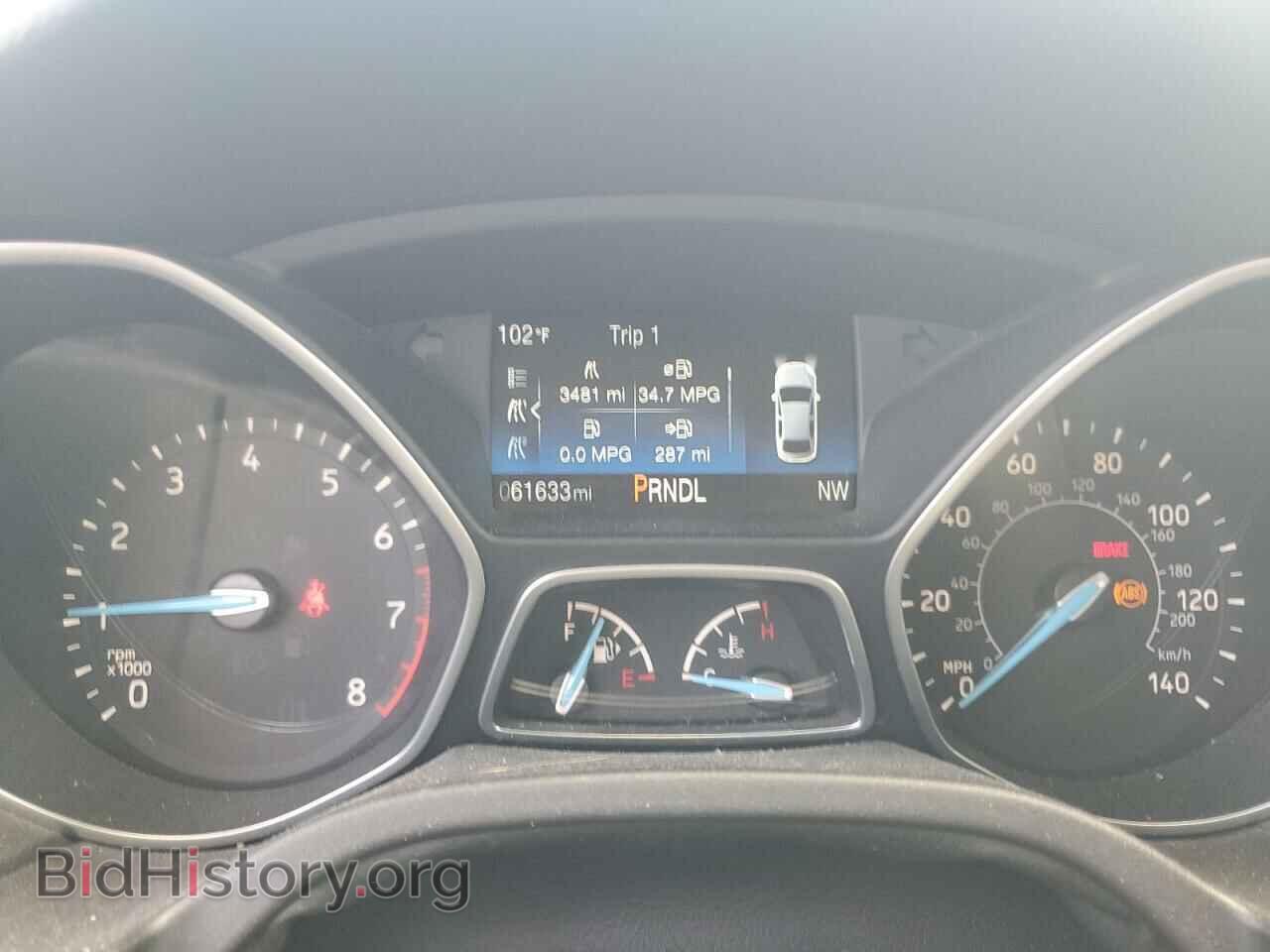 2016 FORD FOCUS - VIN: 1FADP3F29GL354704 - Фото 9
