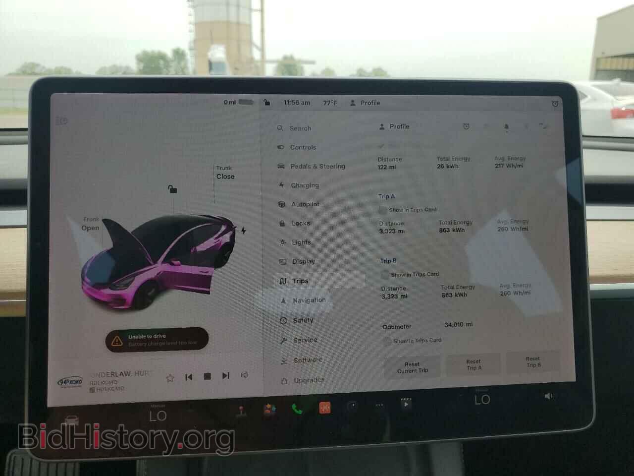 2022 TESLA MODEL 3 - VIN: 5YJ3E1EA0NF188761 - Photo 9