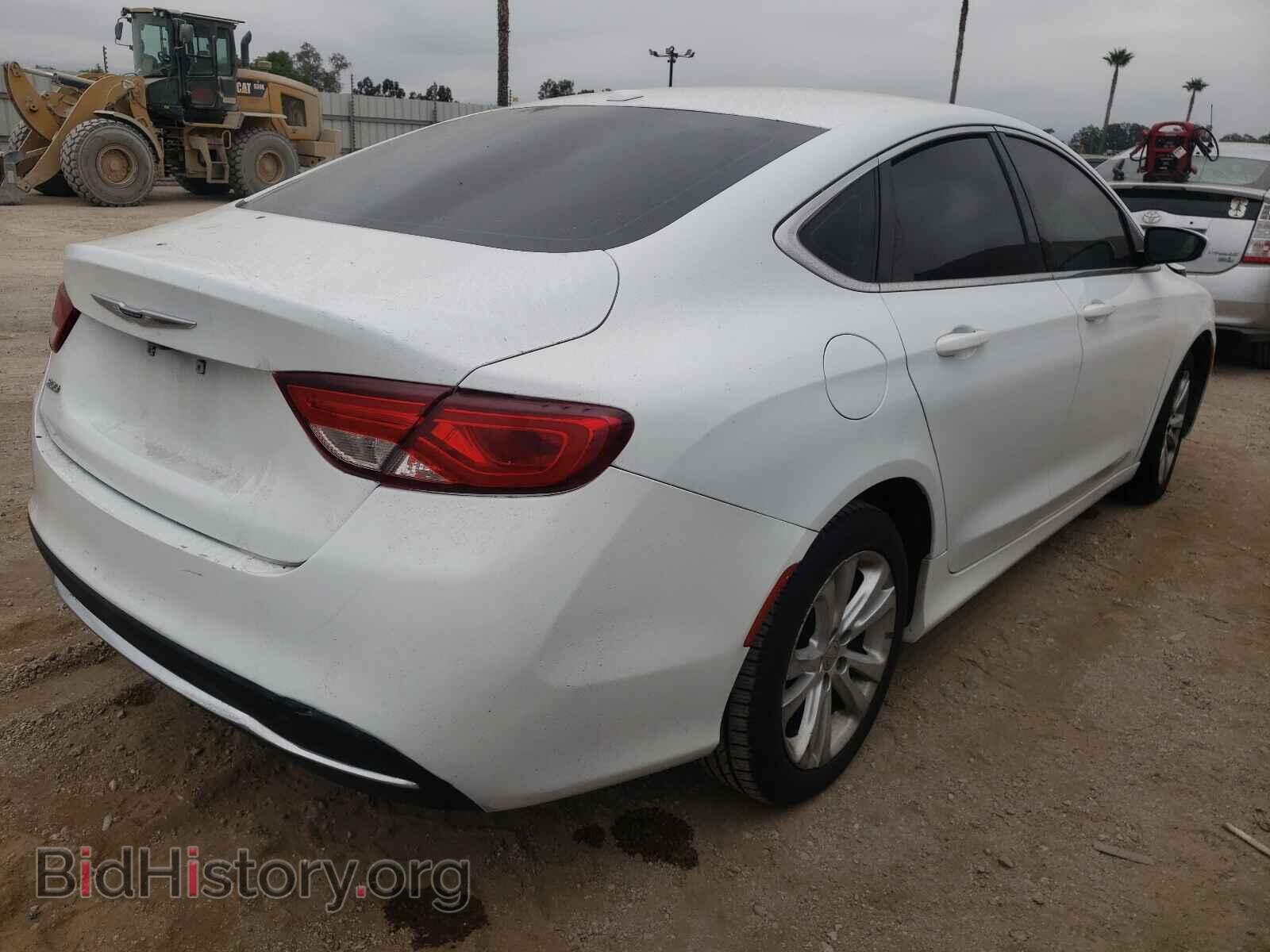 2016 CHRYSLER 200 - VIN: 1C3CCCAB1GN165255 - Фото 4
