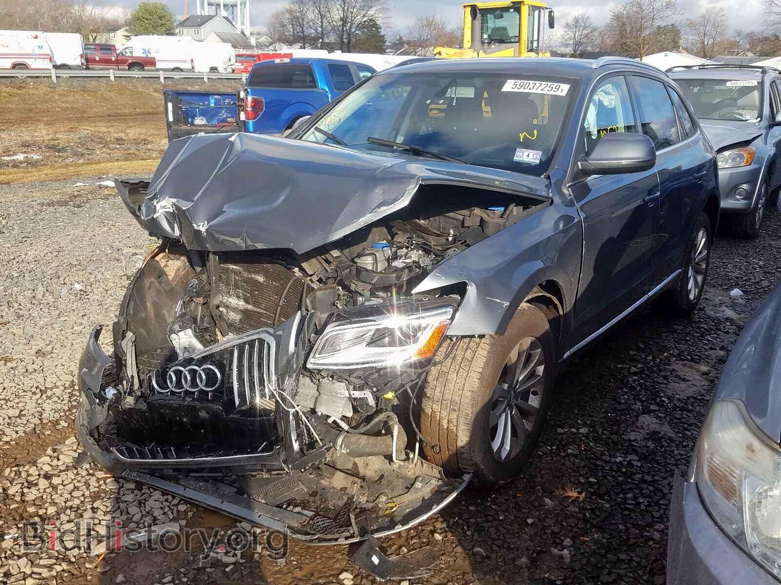 2014 AUDI Q5 - VIN: WA1LFAFP2EA076479 - Фото 2