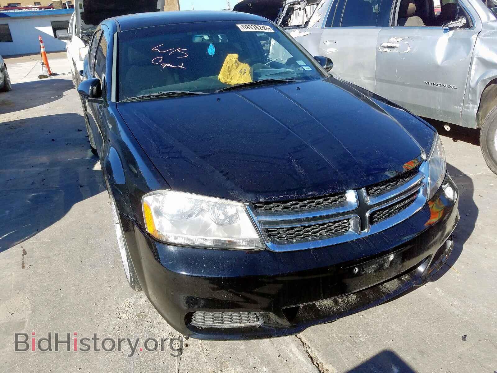 Photo 1C3CDZCB9CN313627 - DODGE AVENGER 2012
