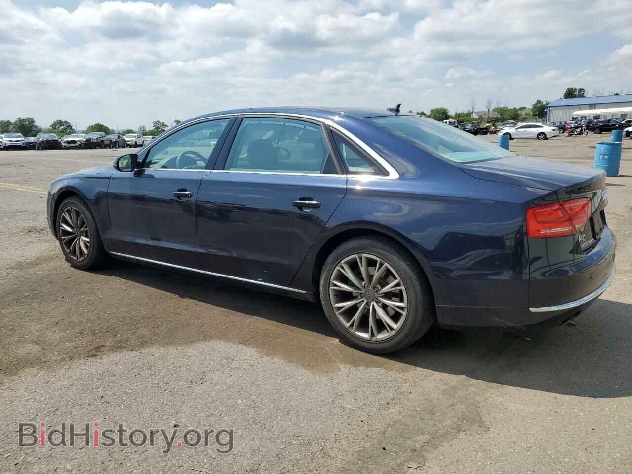 2014 AUDI A8 - VIN: WAURGAFD6EN002362 - Фото 2