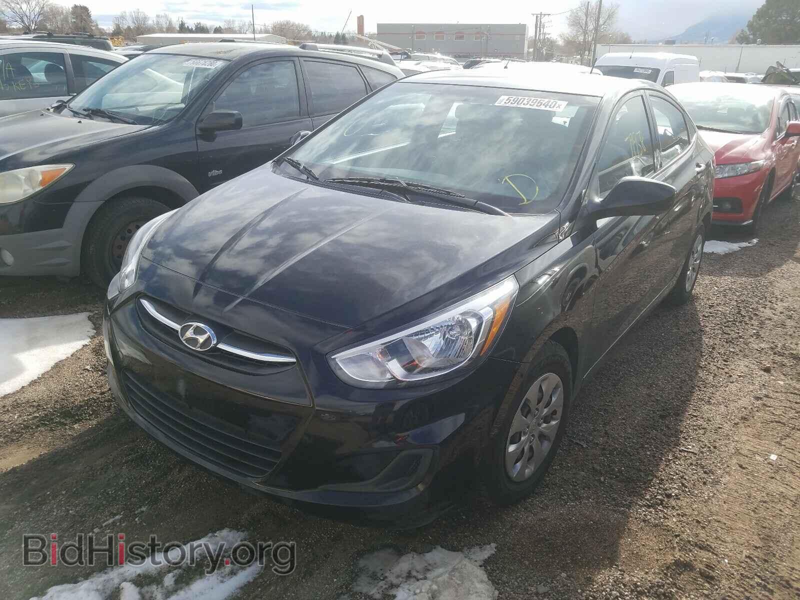 2016 HYUNDAI ACCENT - VIN: KMHCT4AE3GU059306 - Фото 2