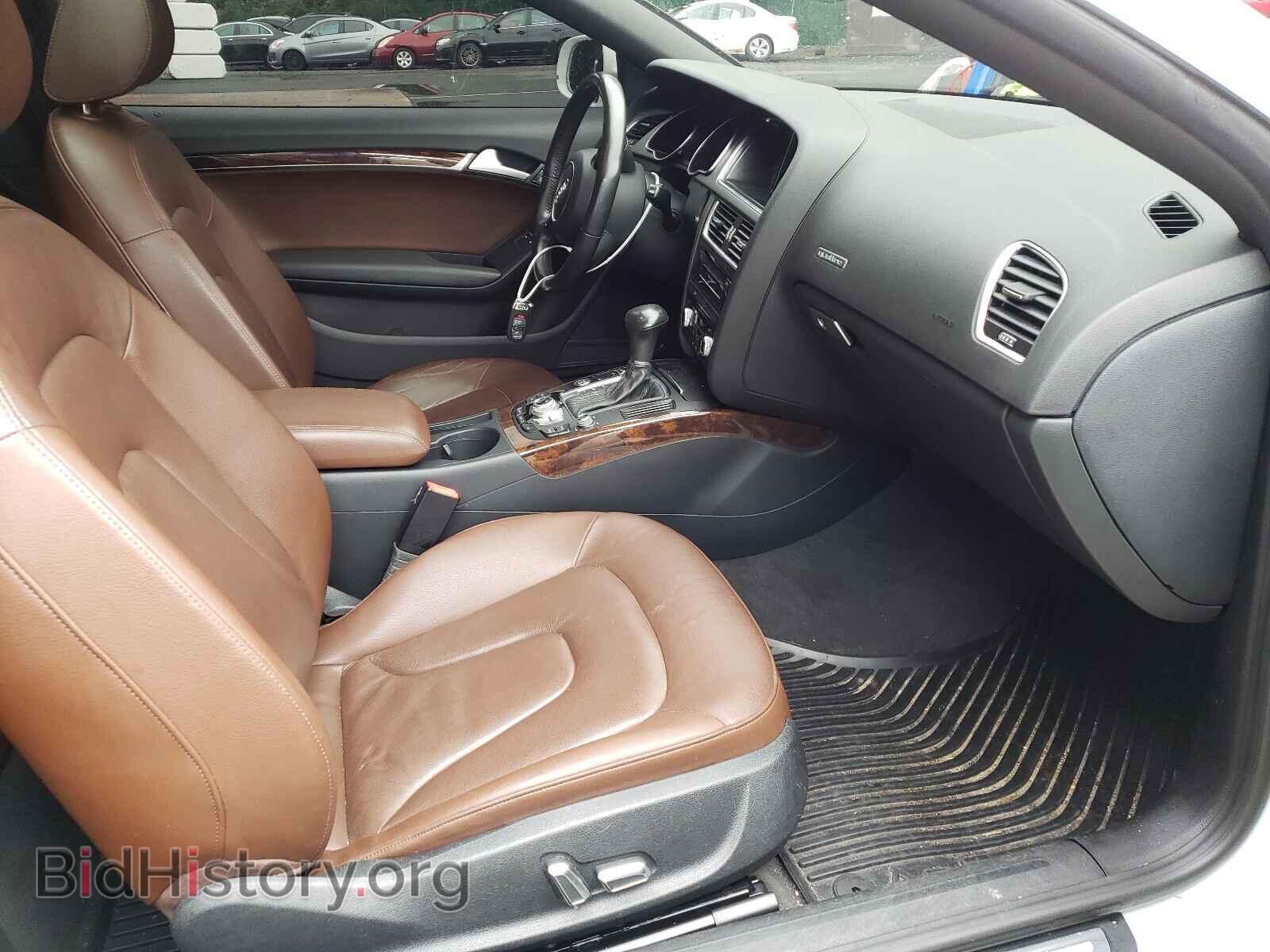 2013 AUDI A5 - VIN: WAULFAFRXDA027596 - Фото 5