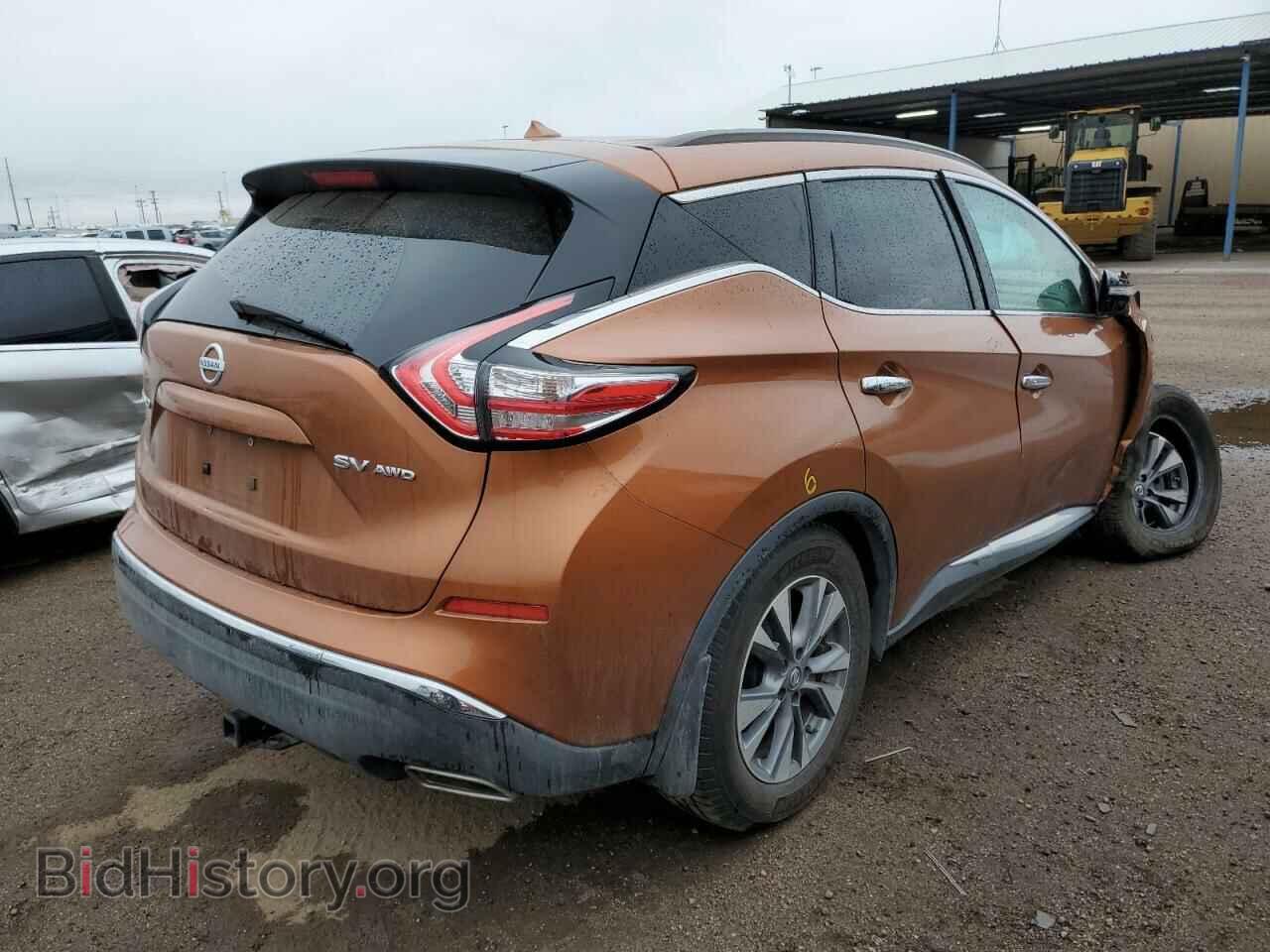 2015 NISSAN MURANO - VIN: 5N1AZ2MH6FN228551 - Фото 4