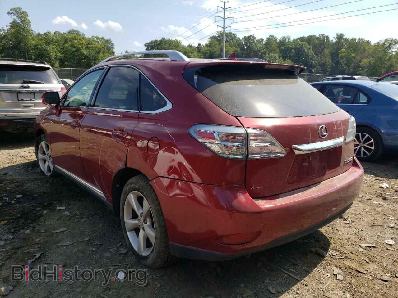 2011 LEXUS RX350 - VIN: 2T2BK1BA6BC096784 - Фото 3