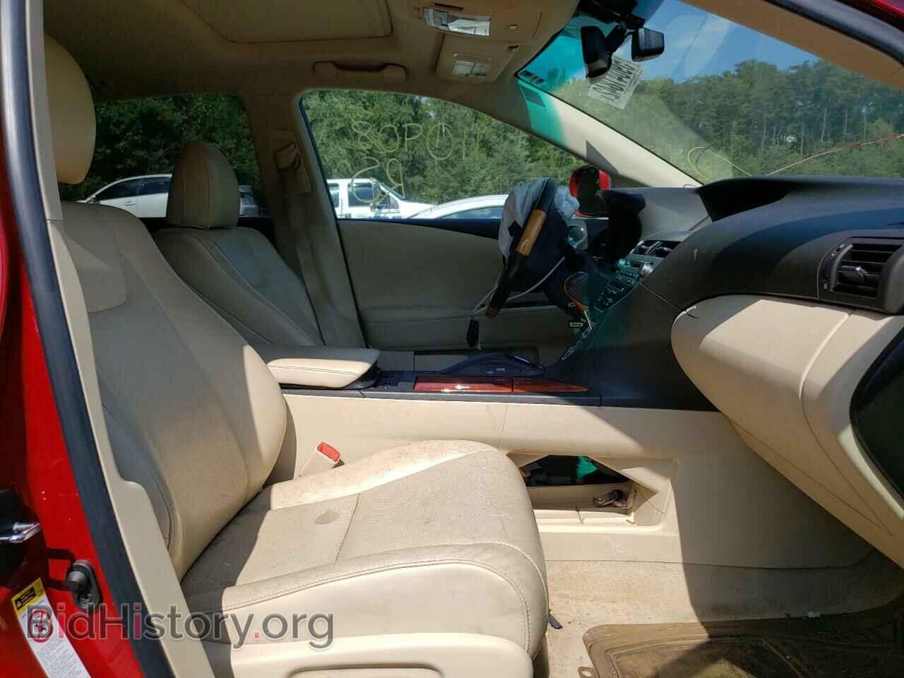 2011 LEXUS RX350 - VIN: 2T2BK1BA6BC096784 - Фото 5