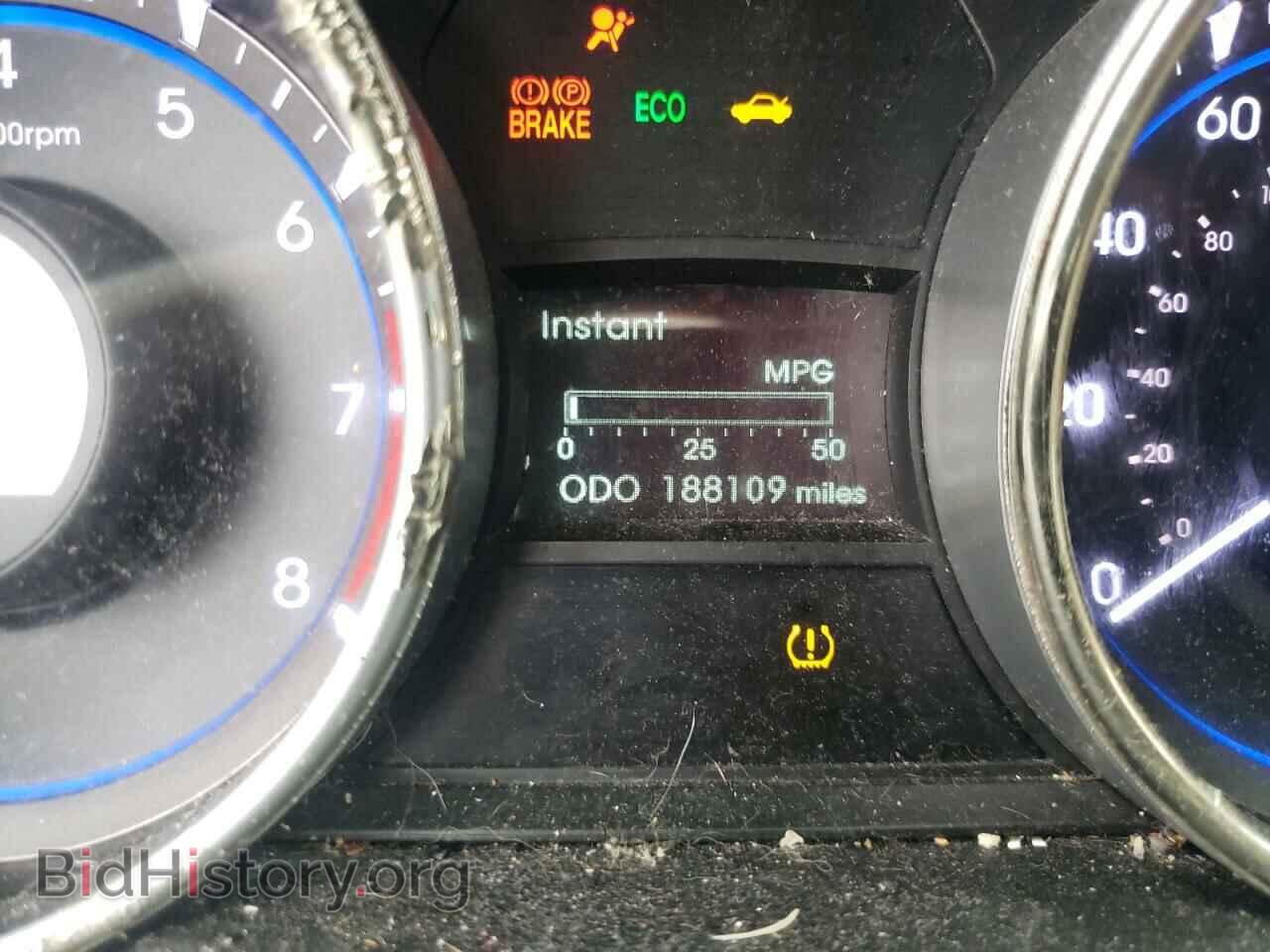2012 HYUNDAI SONATA - VIN: 5NPEB4AC9CH313376 - Фото 8