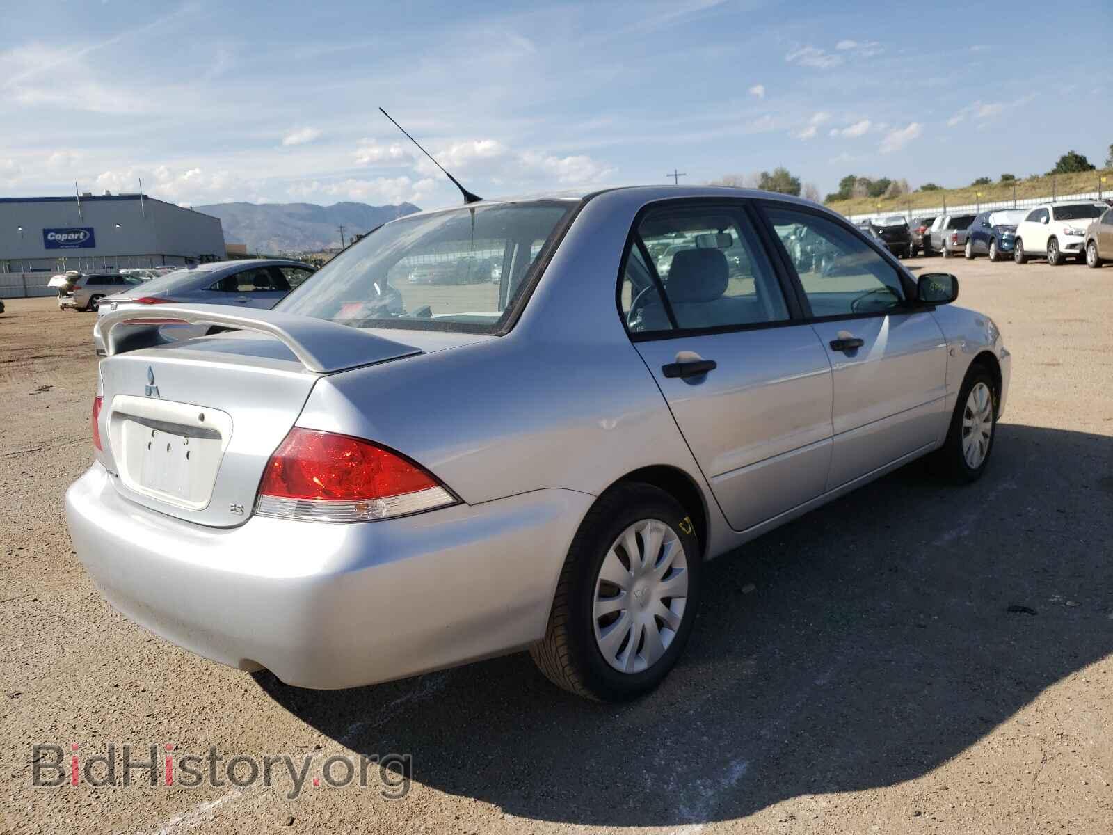 2006 MITSUBISHI LANCER - VIN: JA3AJ26E26U064606 - Фото 4