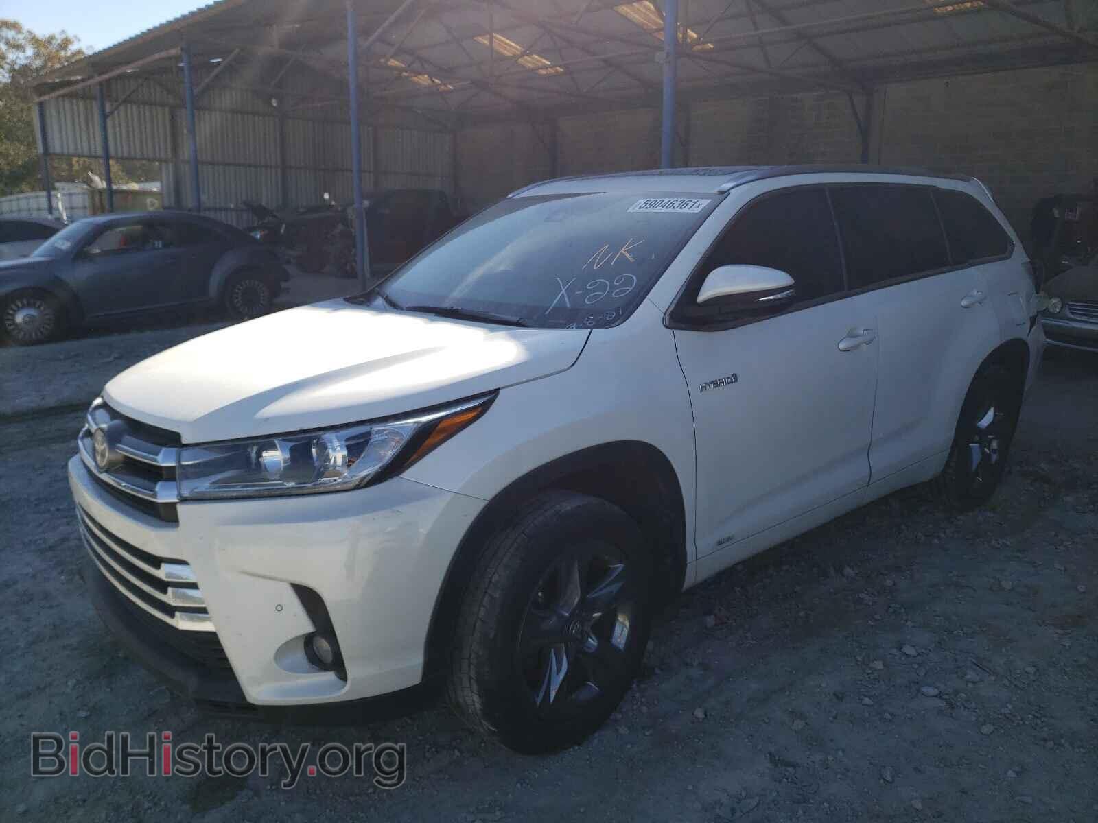 2017 TOYOTA HIGHLANDER - VIN: 5TDDGRFH0HS030350 - Фото 2