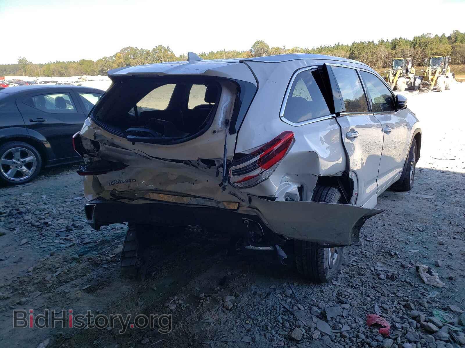 2017 TOYOTA HIGHLANDER - VIN: 5TDDGRFH0HS030350 - Фото 4