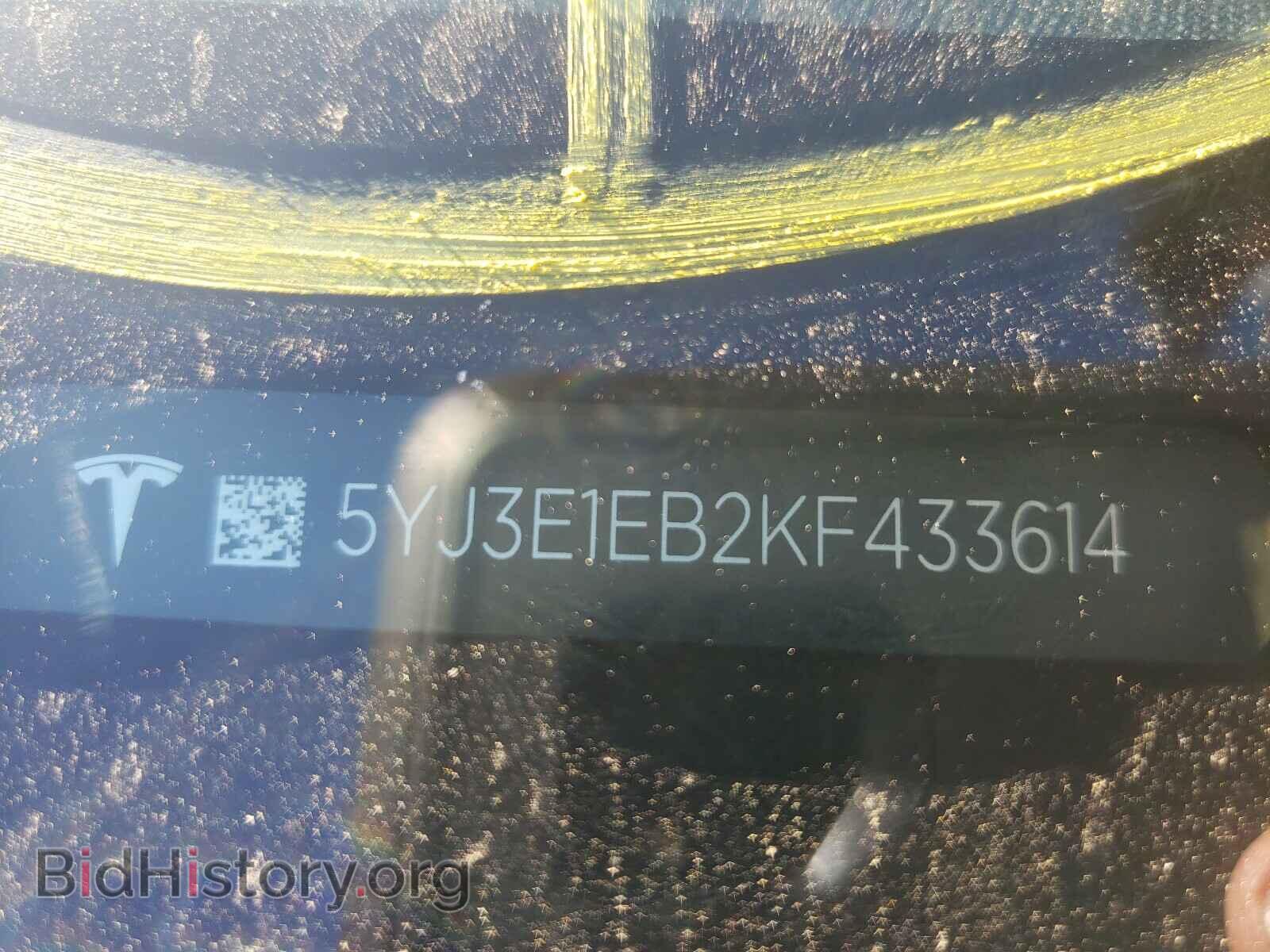 2019 TESLA MODEL 3 - VIN: 5YJ3E1EB2KF433614 - Photo 10